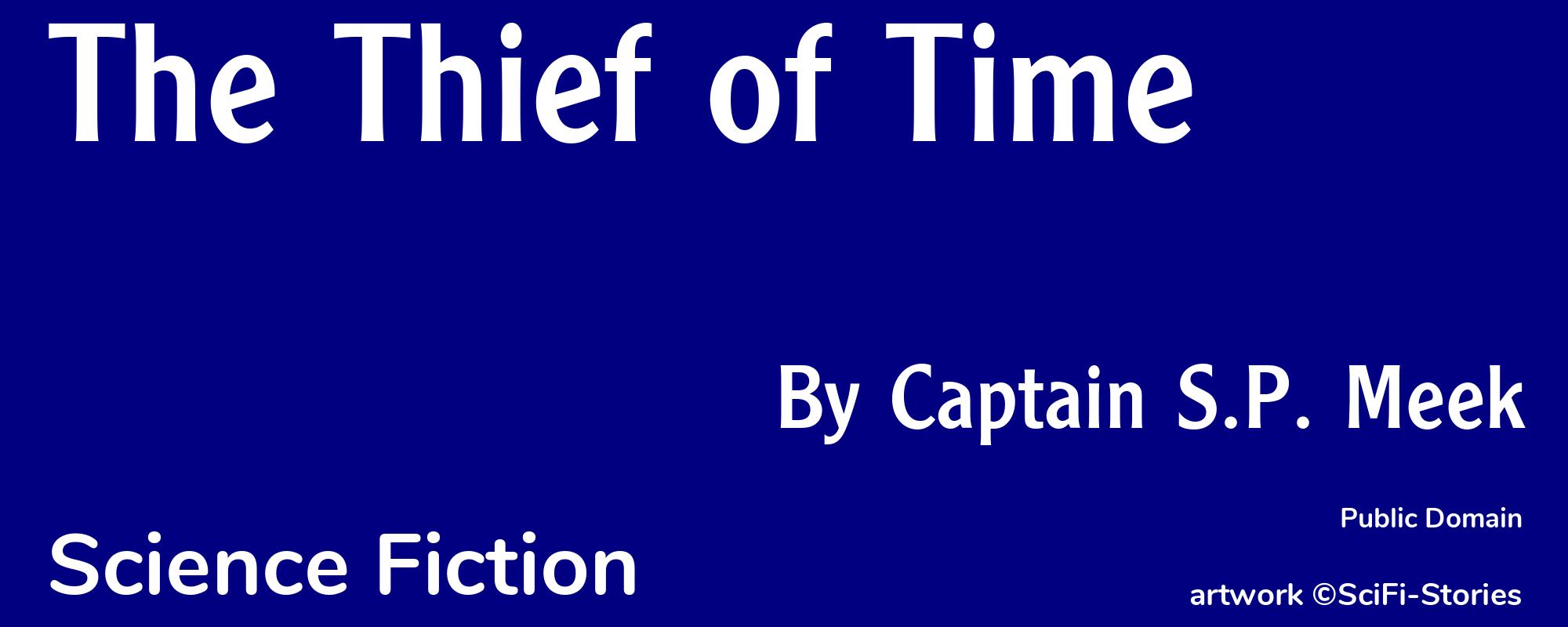 The Thief of Time - Cover