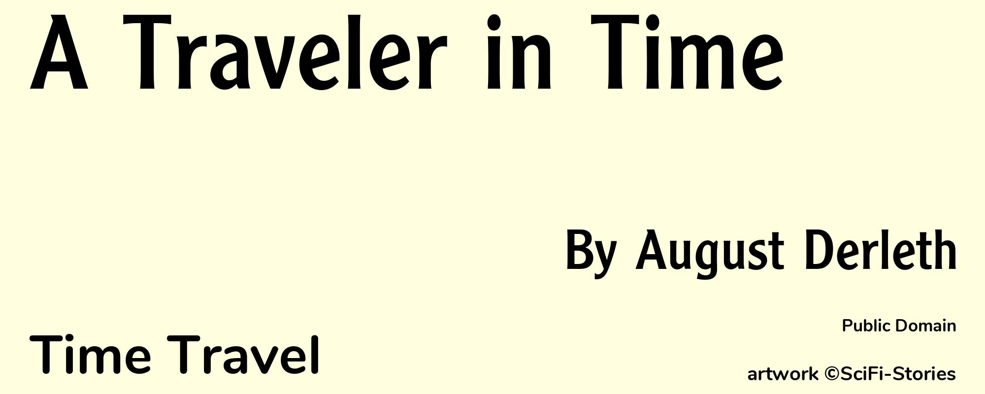 A Traveler in Time - Cover