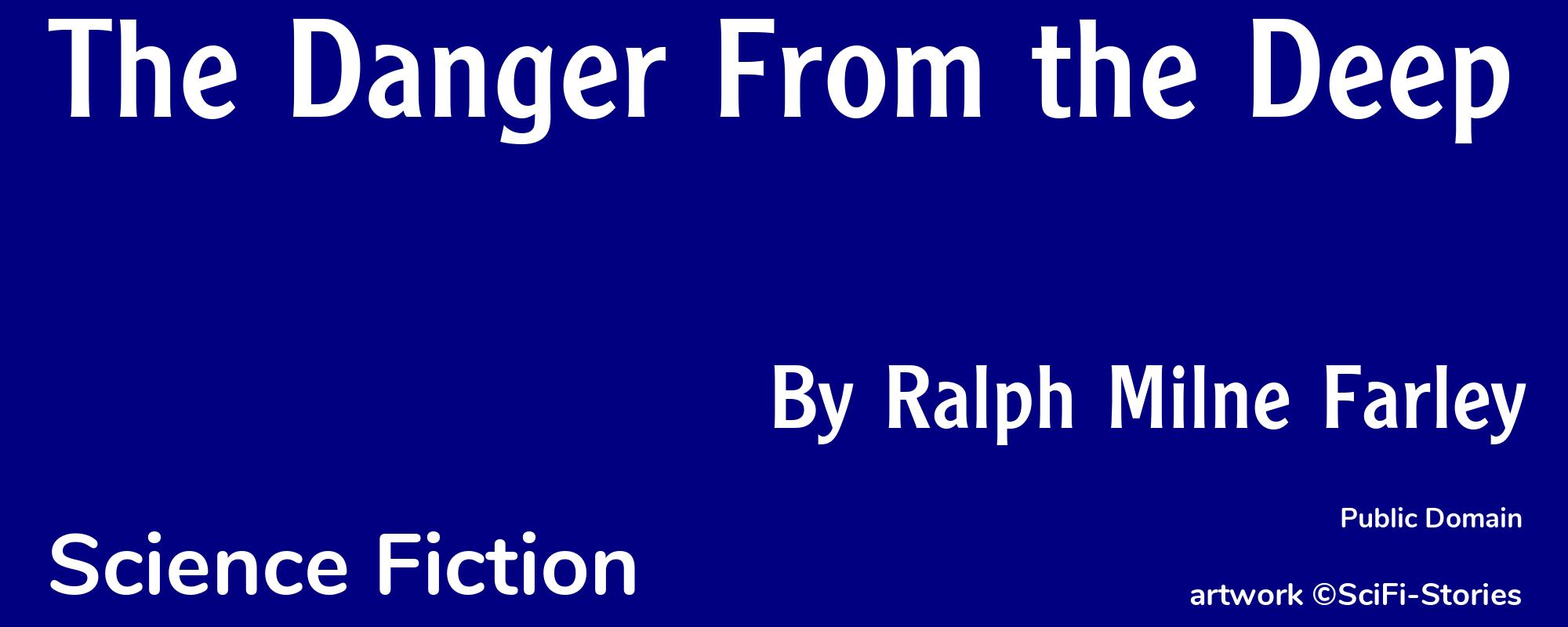 The Danger From the Deep - Cover
