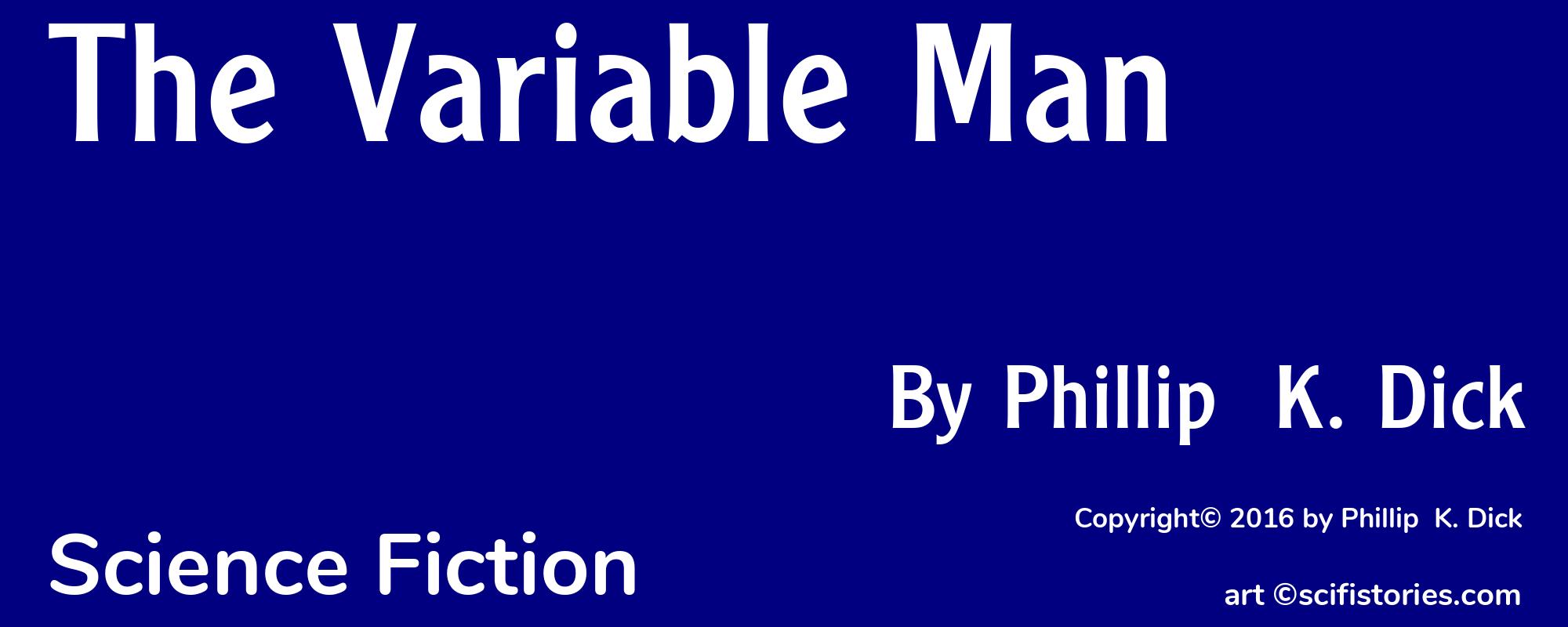The Variable Man - Cover