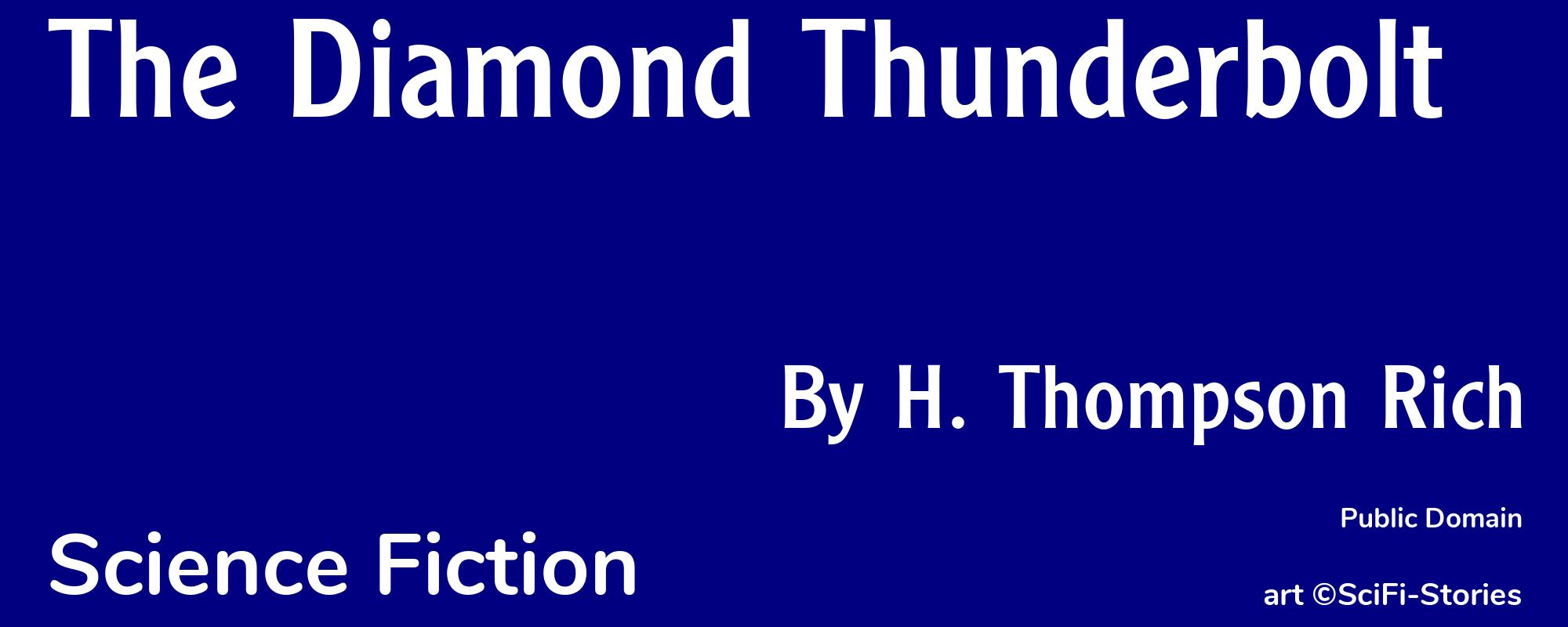 The Diamond Thunderbolt - Cover