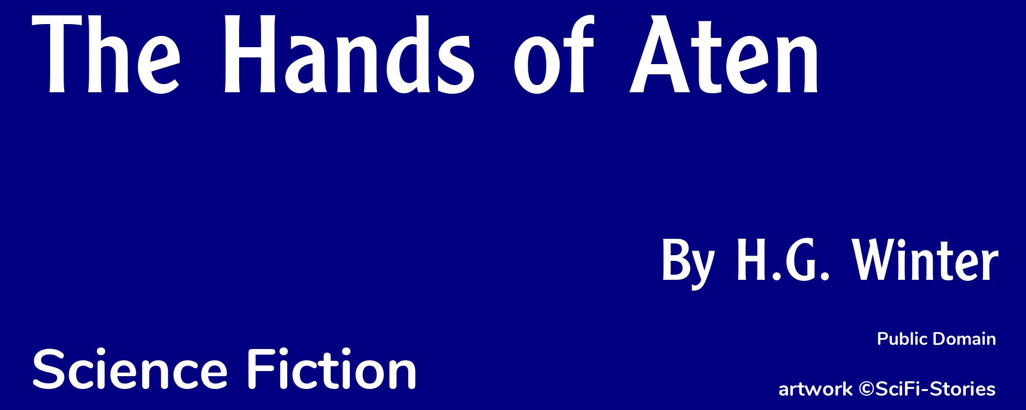 The Hands of Aten - Cover