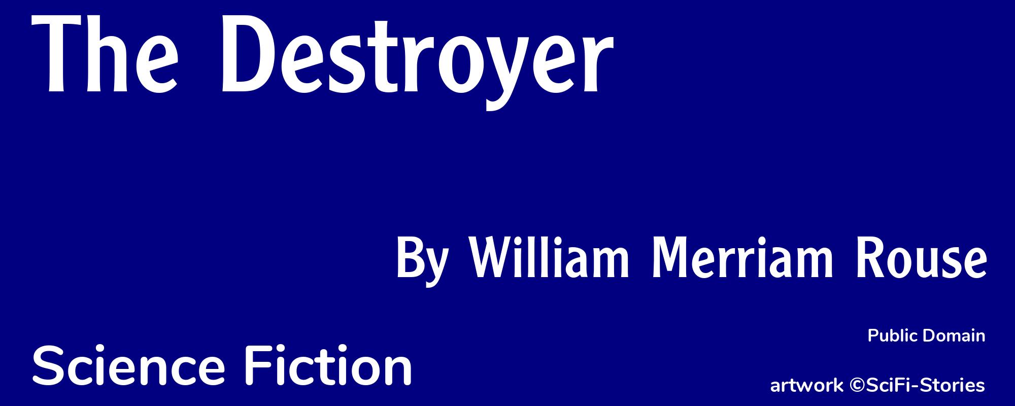 The Destroyer - Cover