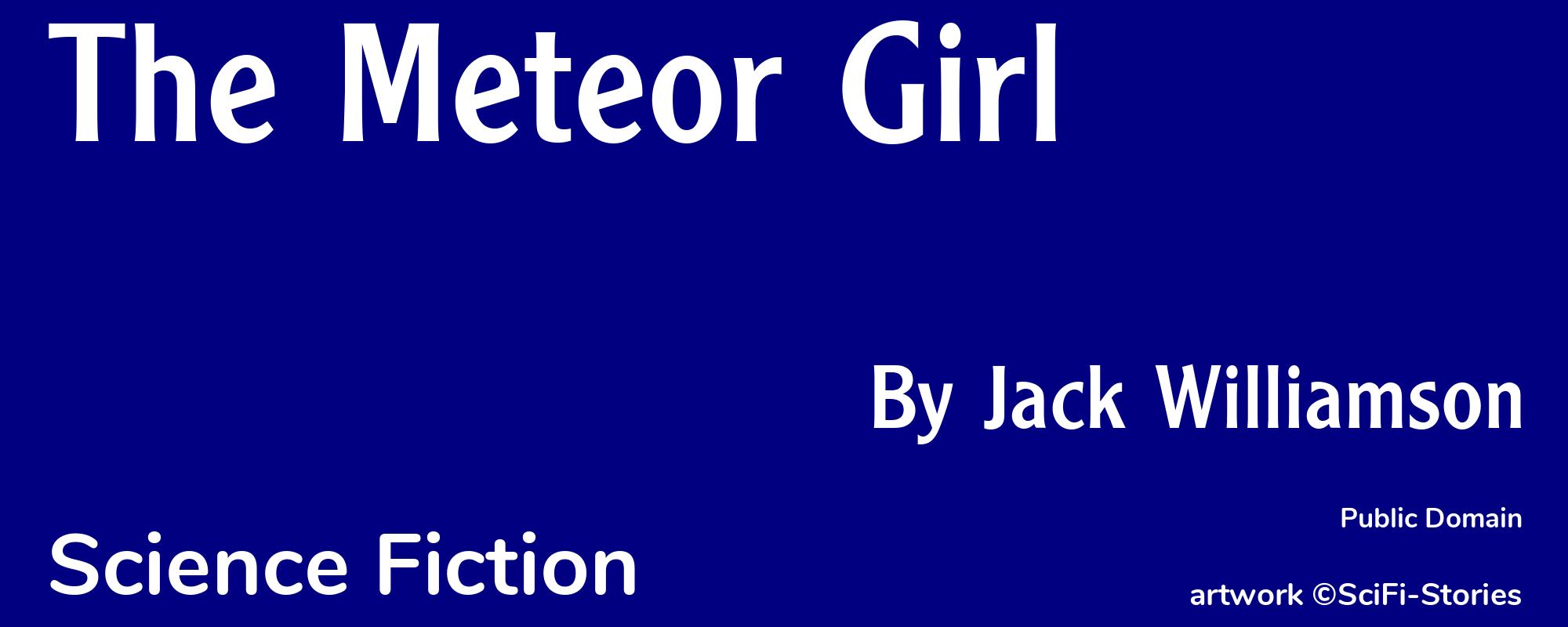 The Meteor Girl - Cover