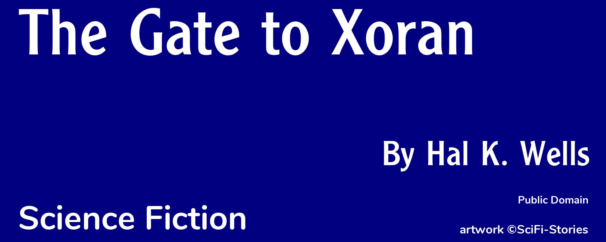 The Gate to Xoran - Cover