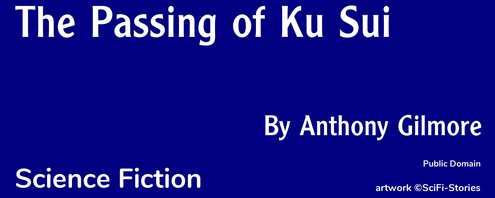The Passing of Ku Sui - Cover