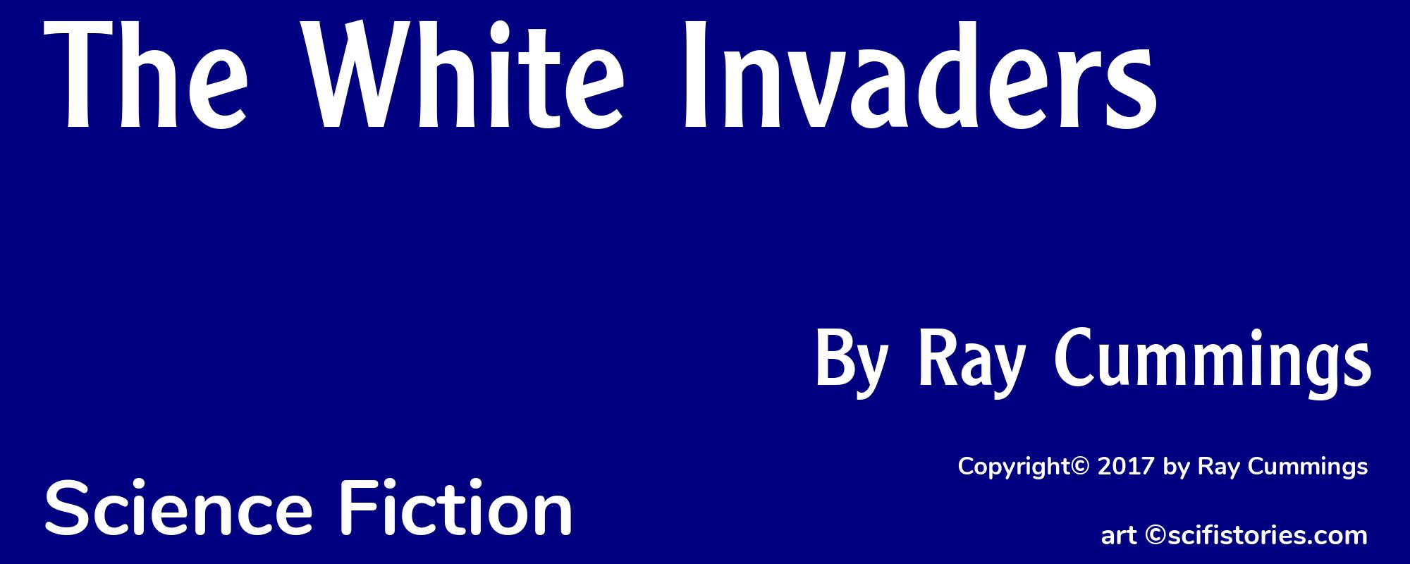 The White Invaders - Cover