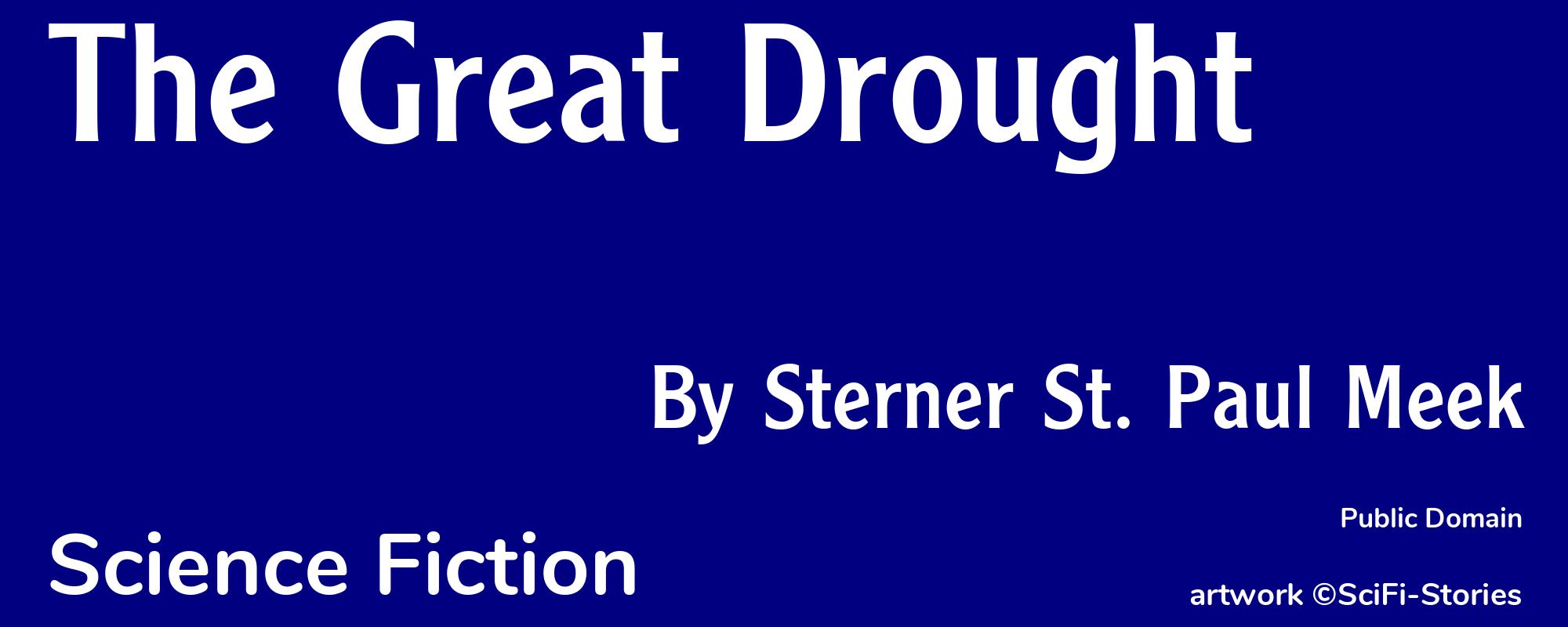 The Great Drought - Cover