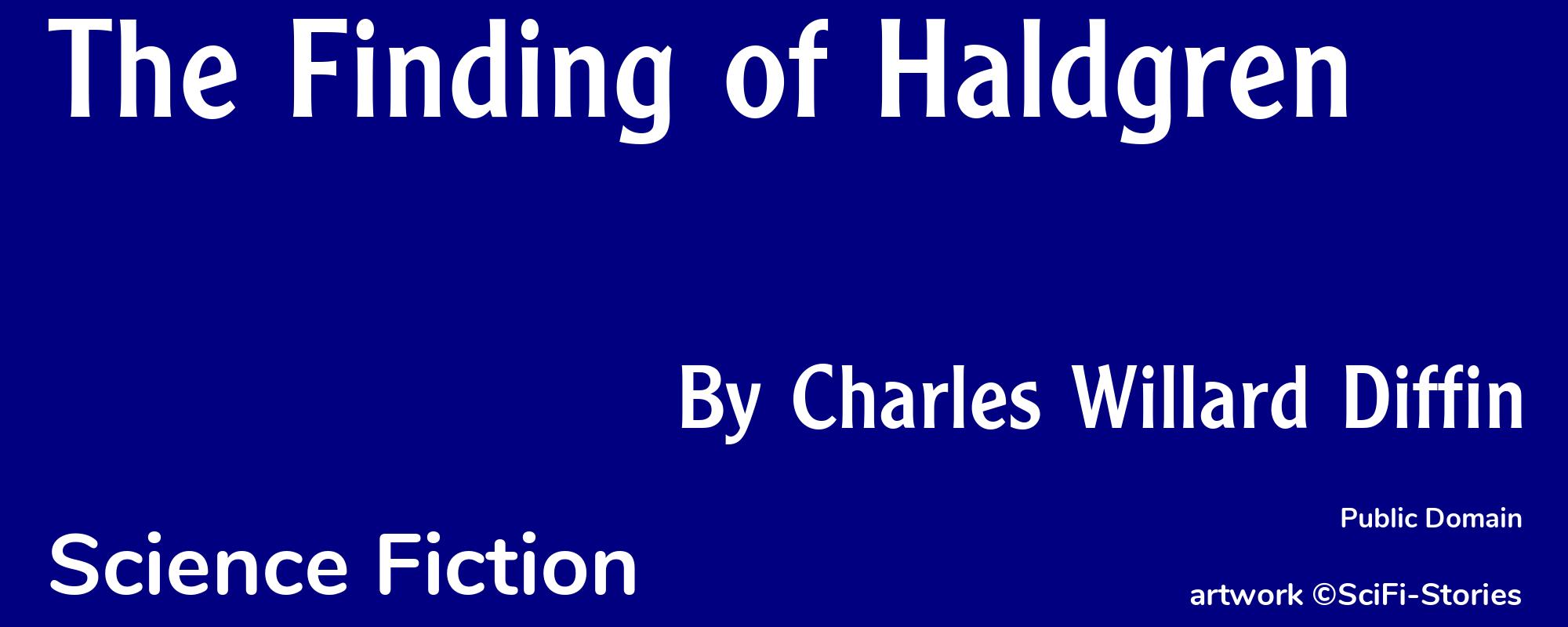 The Finding of Haldgren - Cover