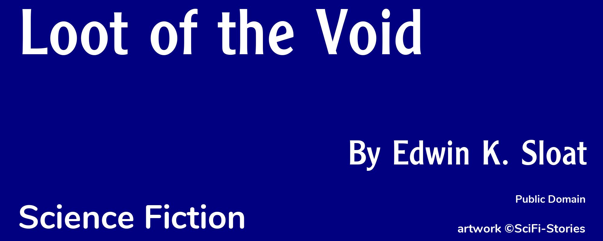 Loot of the Void - Cover