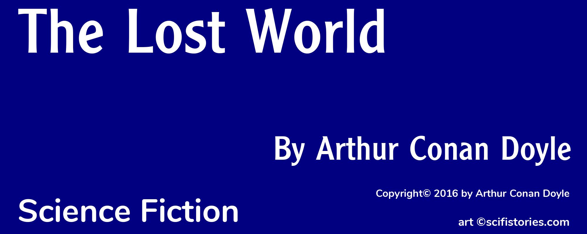 The Lost World - Cover