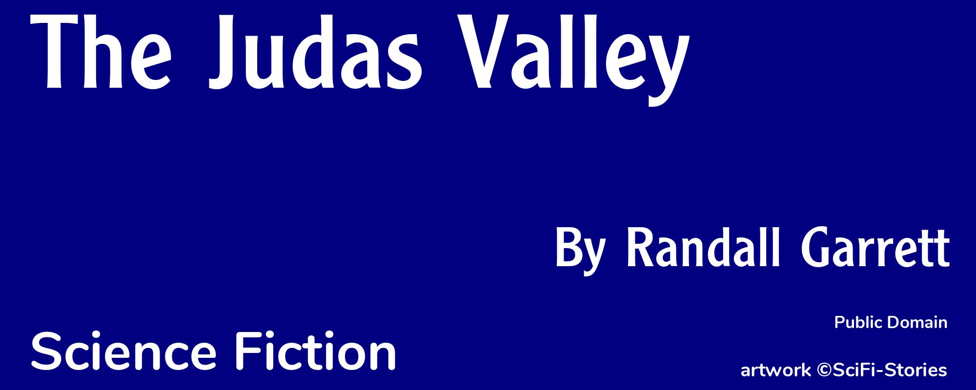 The Judas Valley - Cover
