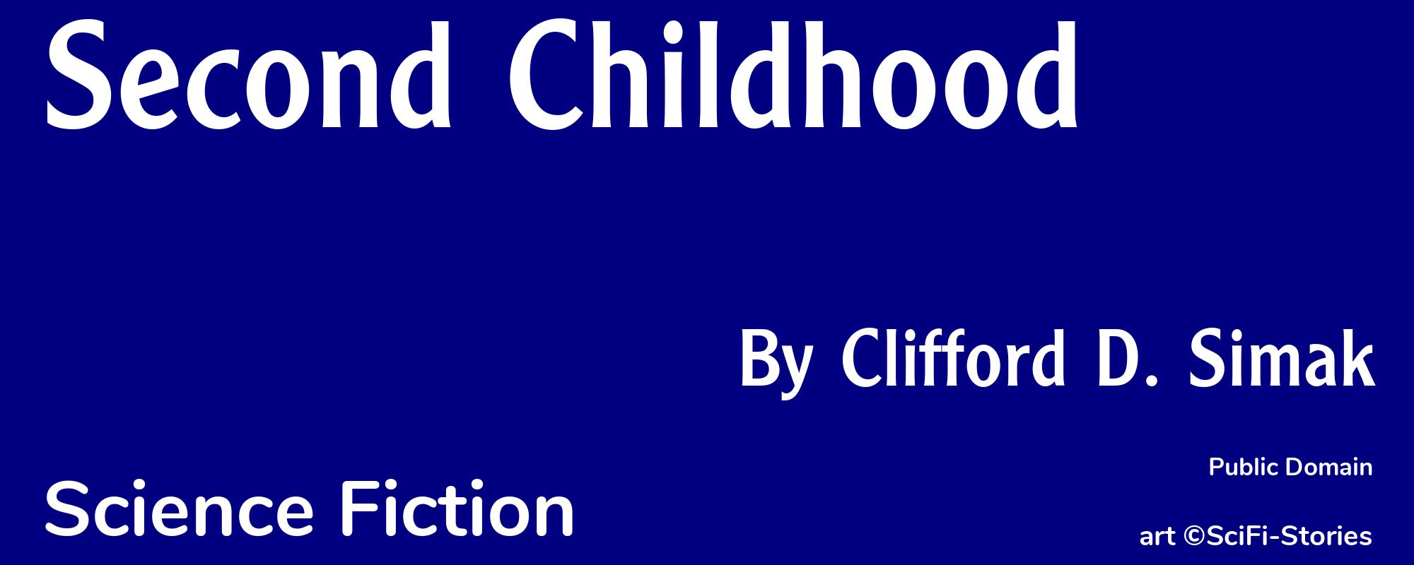 Second Childhood - Cover