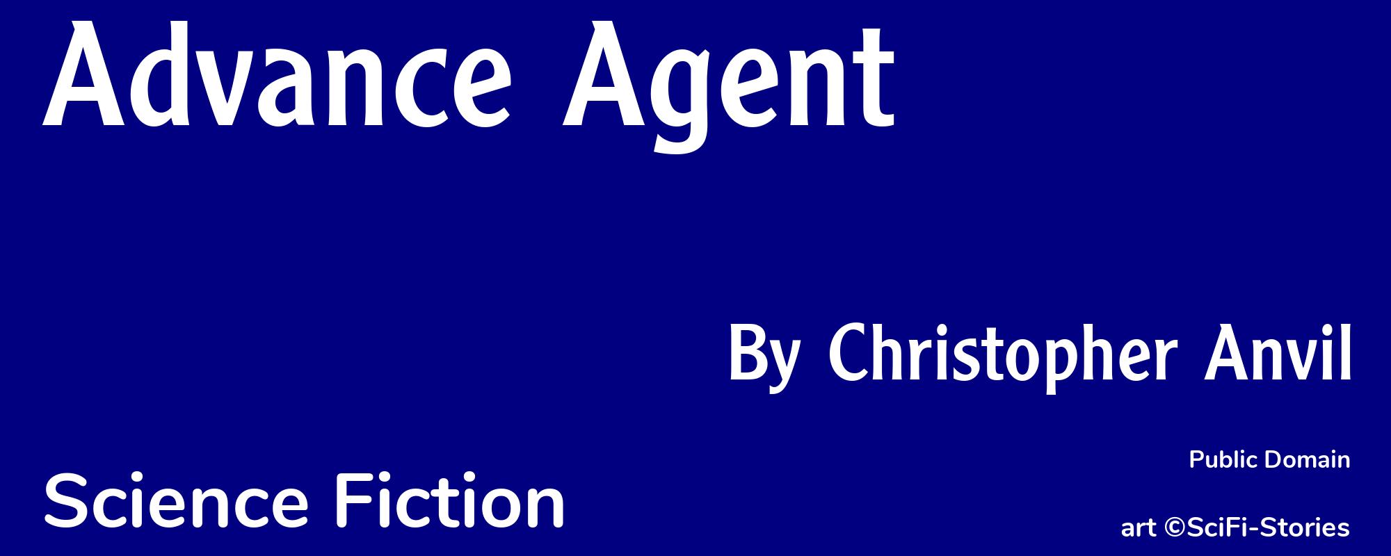 Advance Agent - Cover