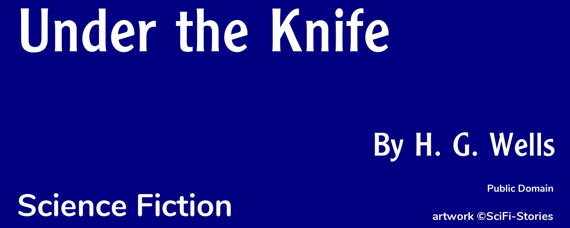 Under the Knife - Cover