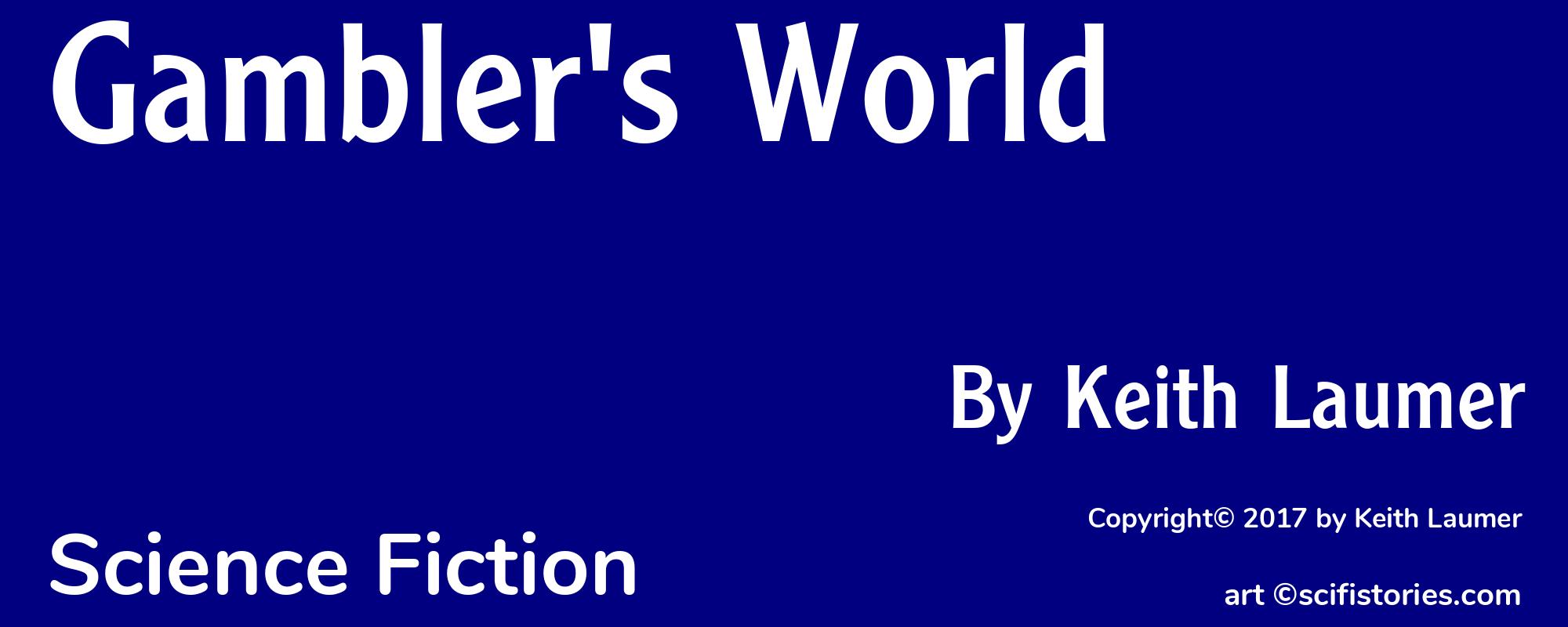 Gambler's World - Cover