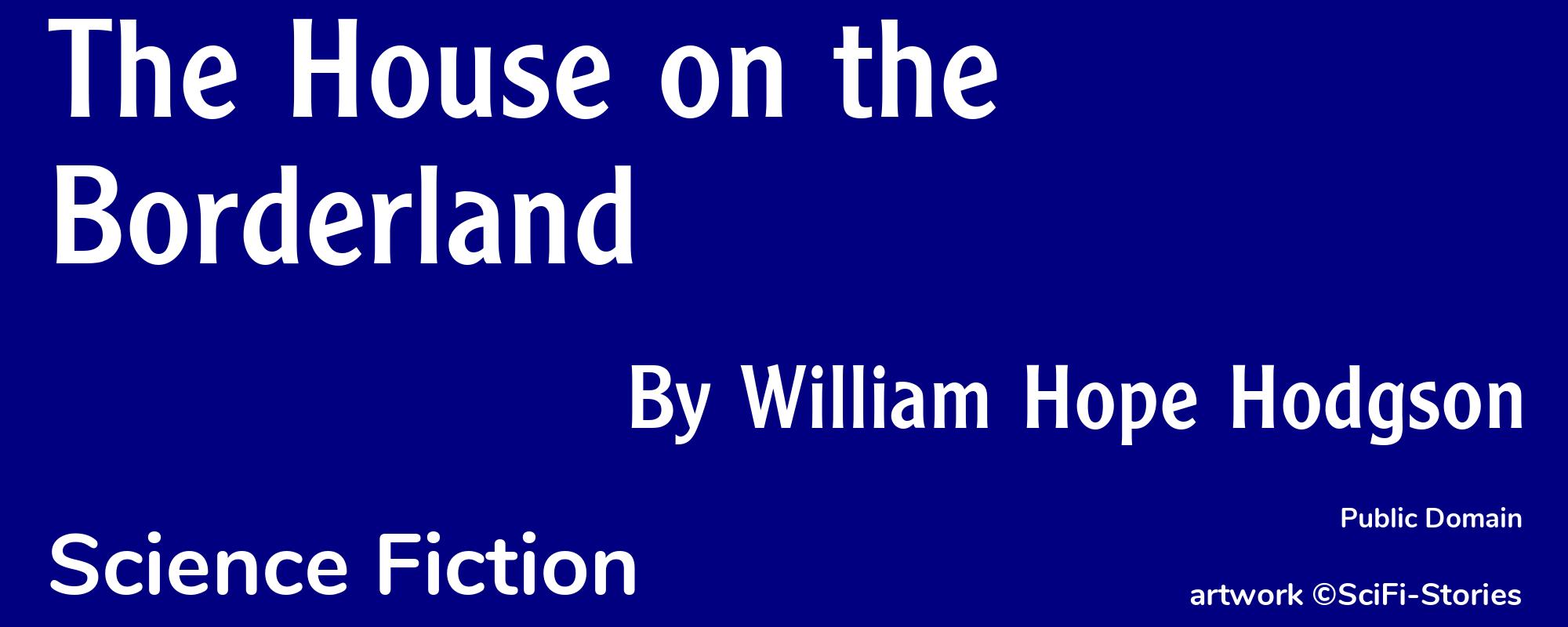 The House on the Borderland - Cover