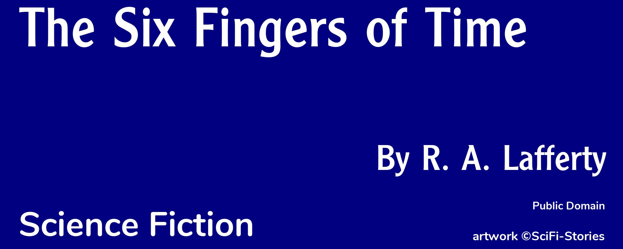The Six Fingers of Time - Cover