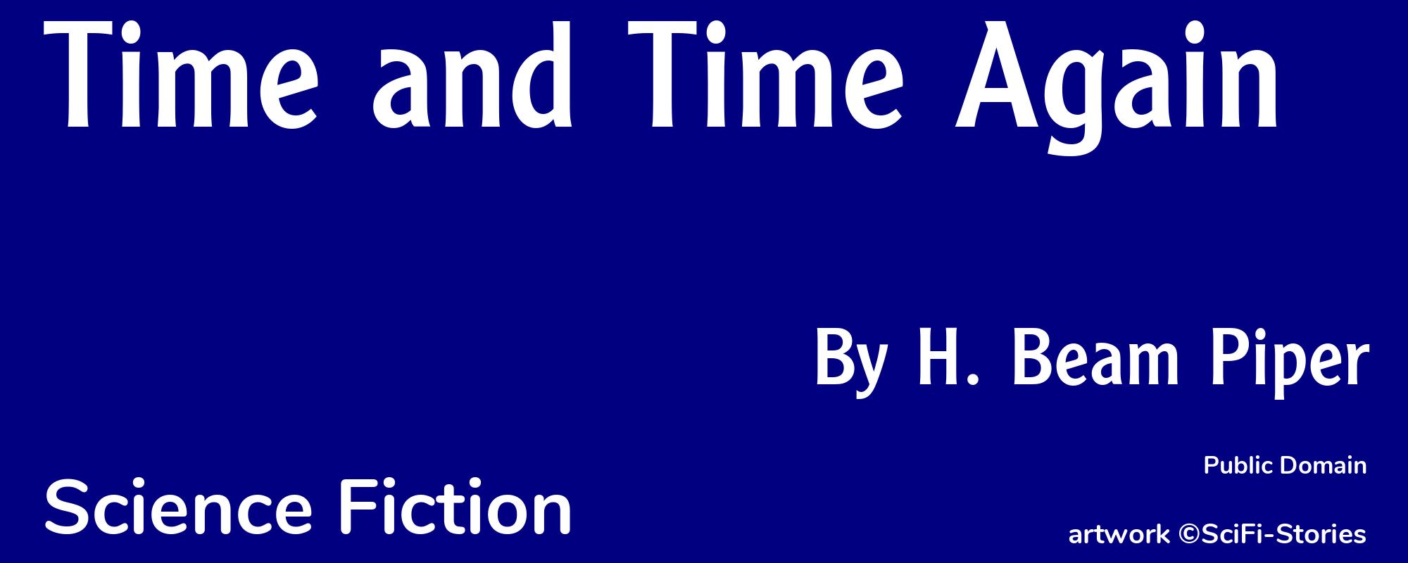 Time and Time Again - Cover