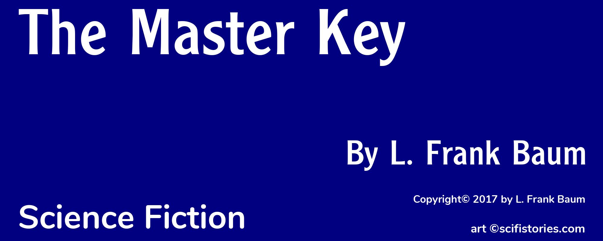 The Master Key - Cover