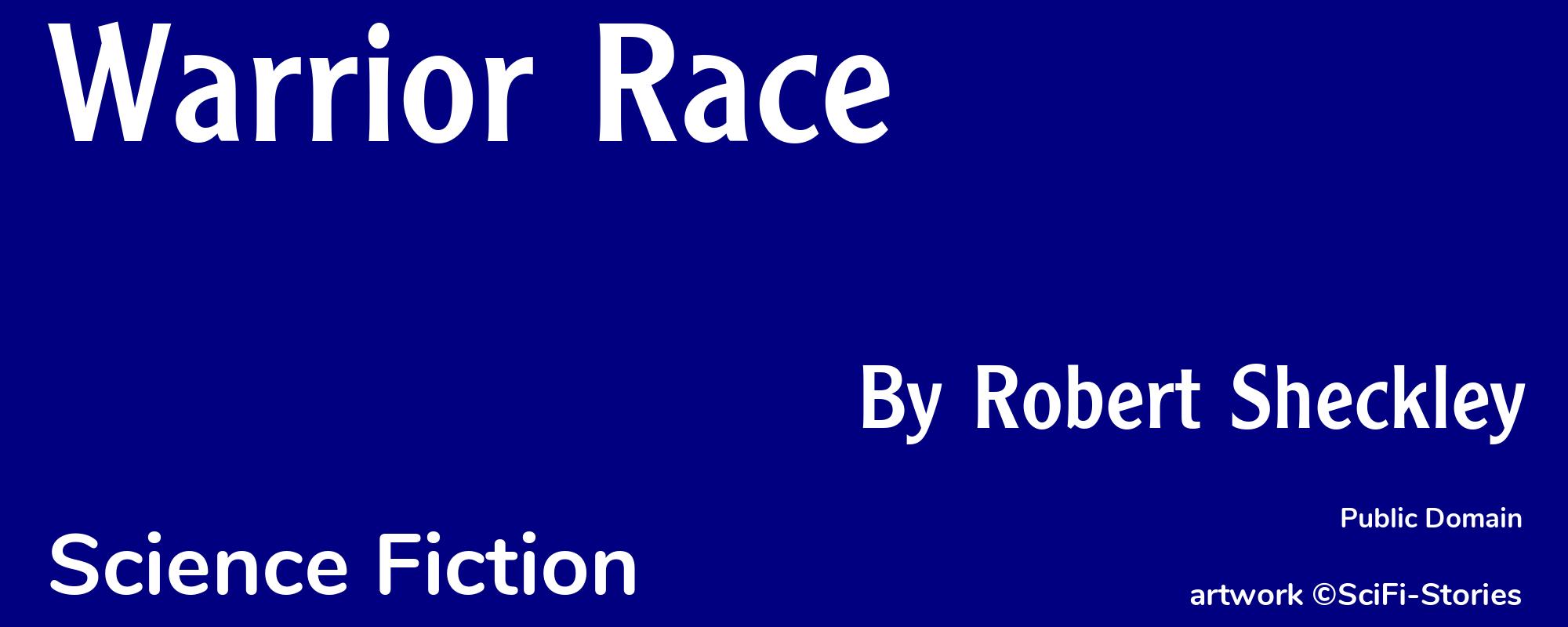 Warrior Race - Cover