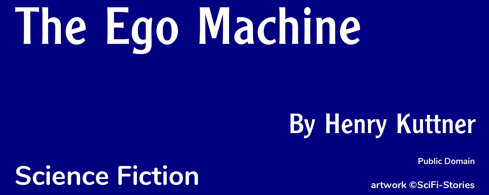 The Ego Machine - Cover