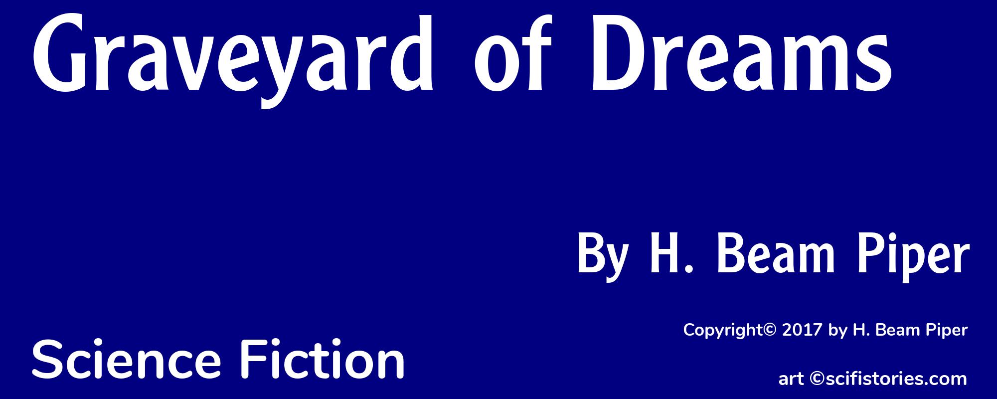 Graveyard of Dreams - Cover