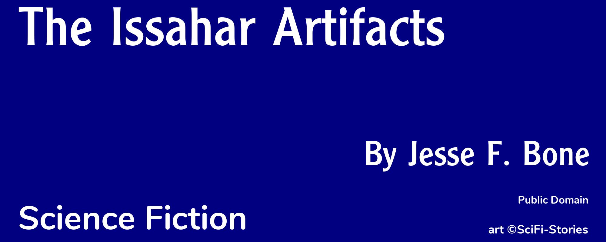 The Issahar Artifacts - Cover