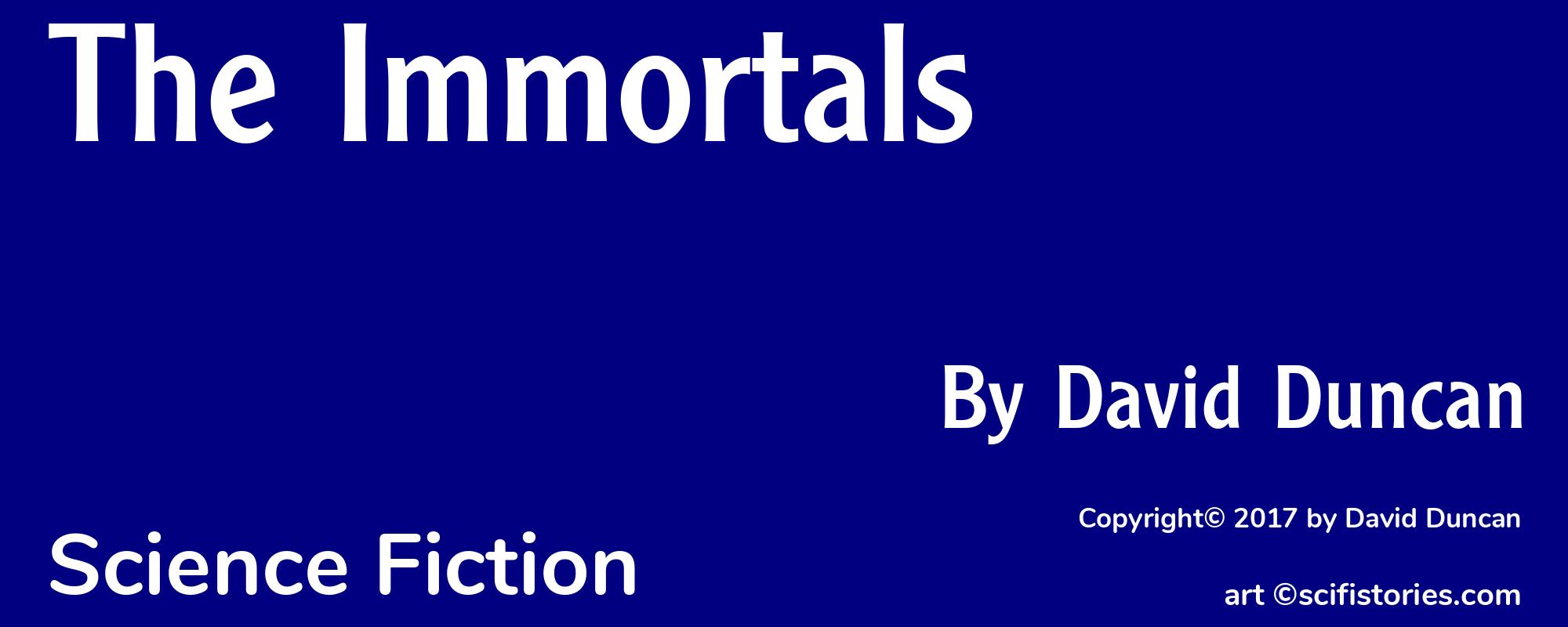 The Immortals - Cover