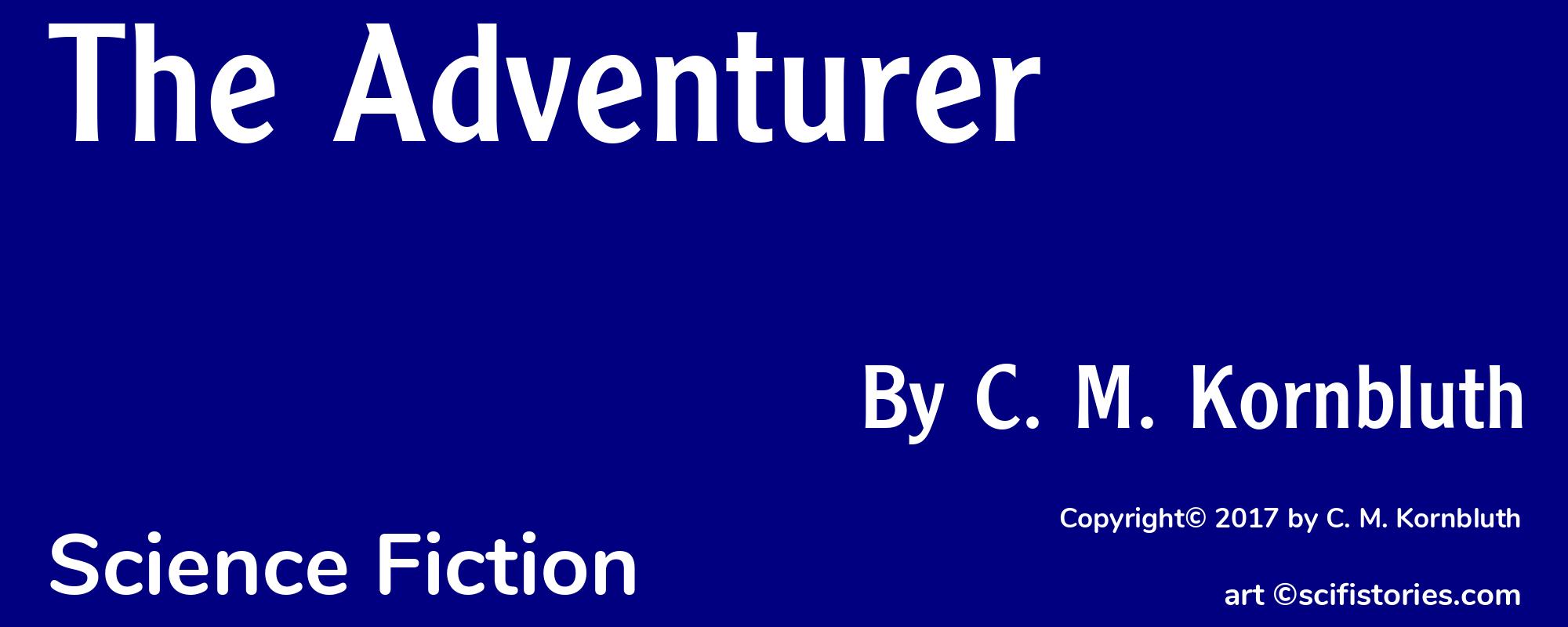 The Adventurer - Cover