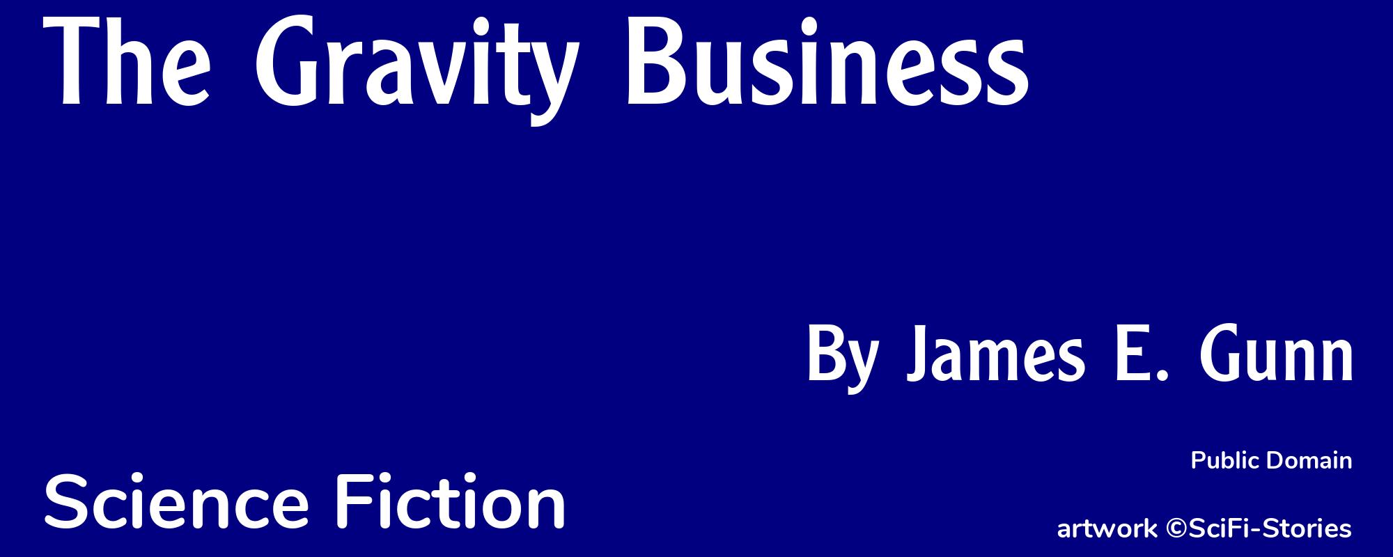 The Gravity Business - Cover