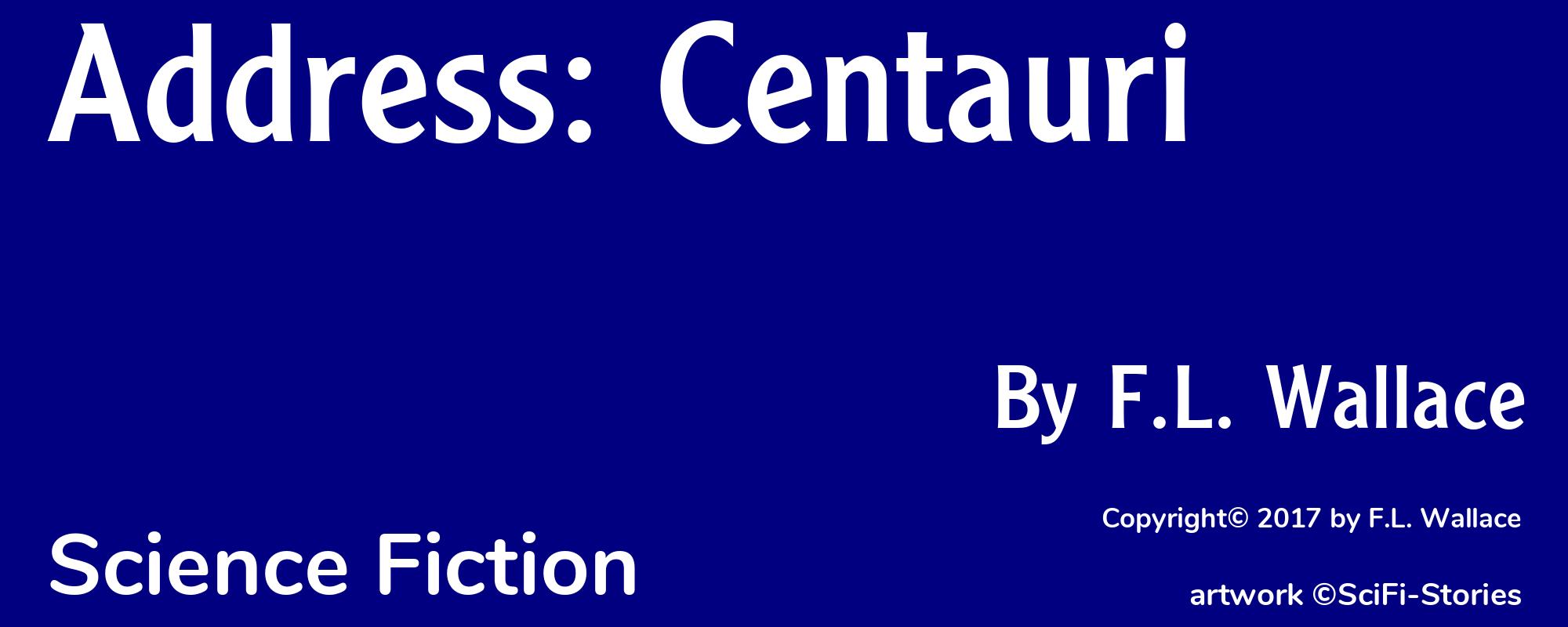 Address: Centauri - Cover