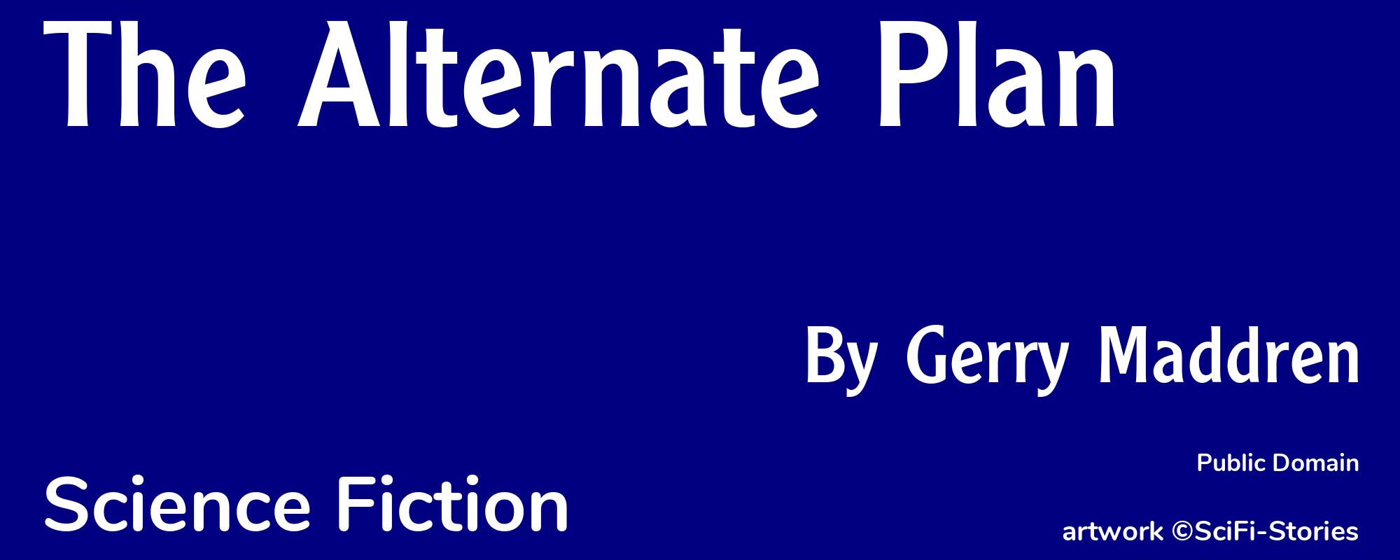 The Alternate Plan - Cover