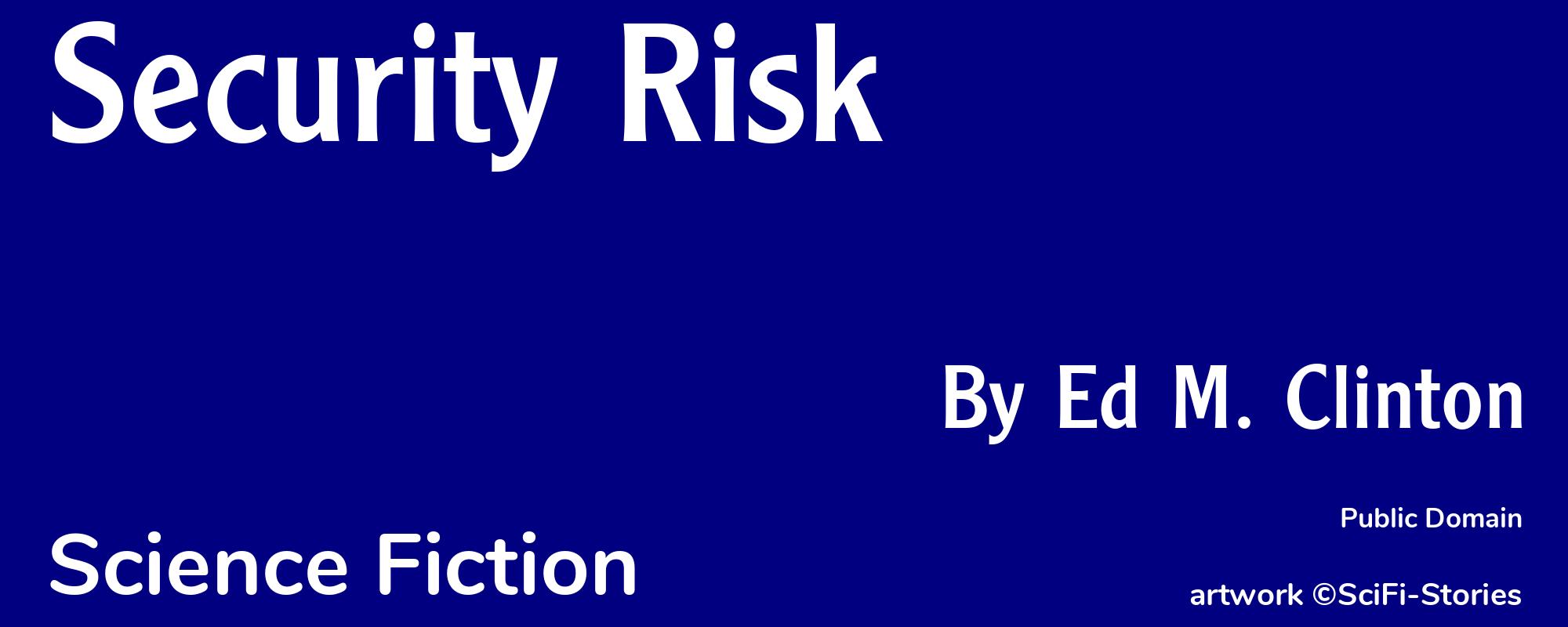 Security Risk - Cover