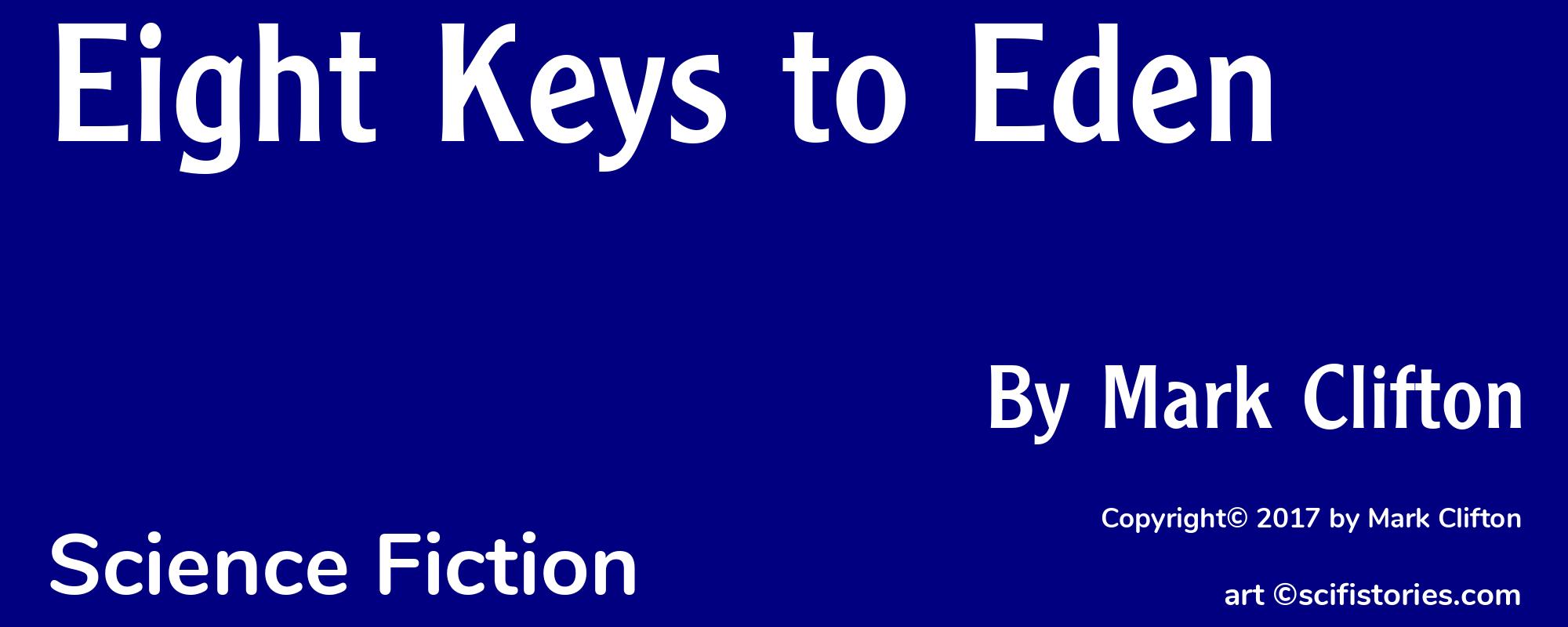 Eight Keys to Eden - Cover