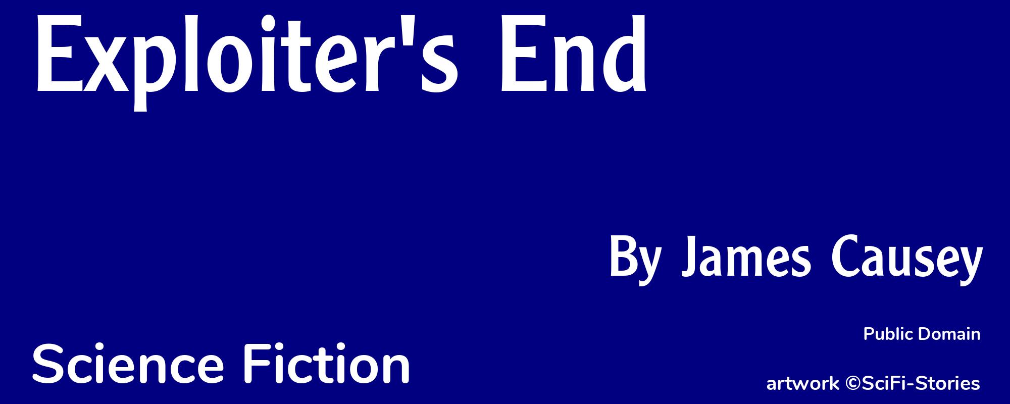 Exploiter's End - Cover