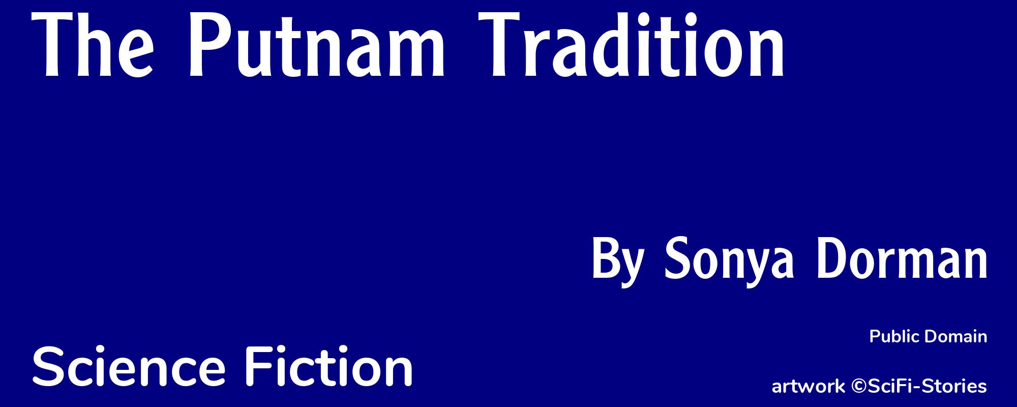 The Putnam Tradition - Cover