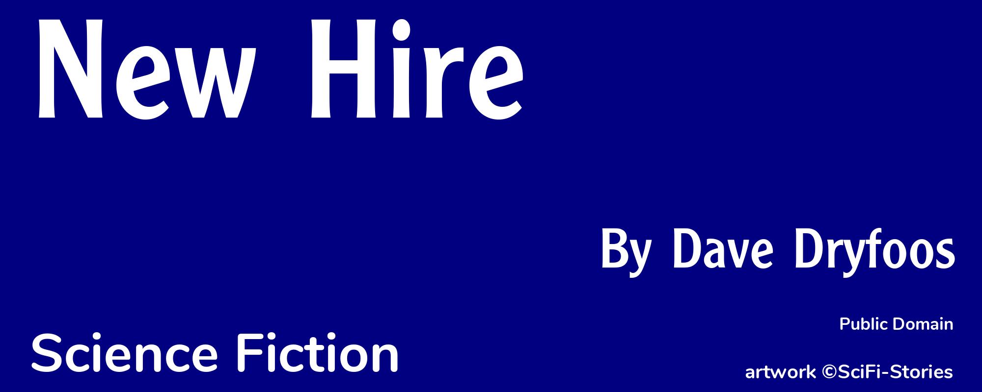New Hire - Cover