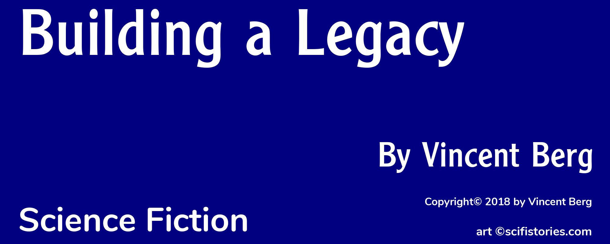 Building a Legacy - Cover