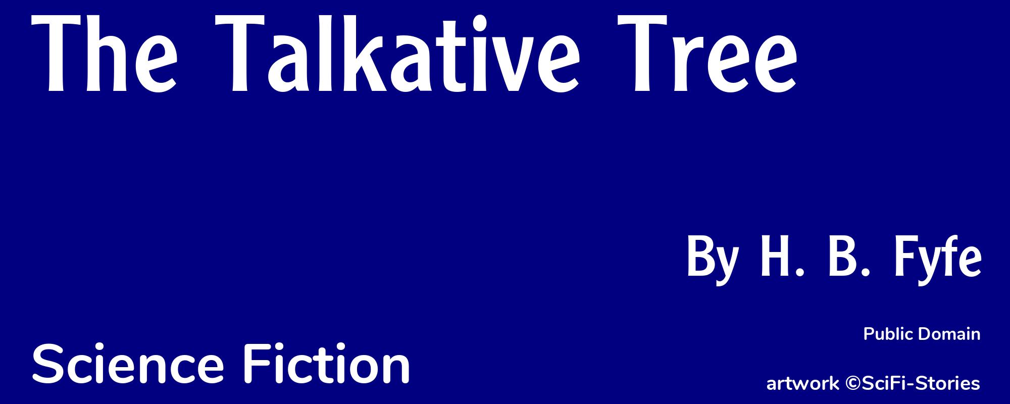The Talkative Tree - Cover