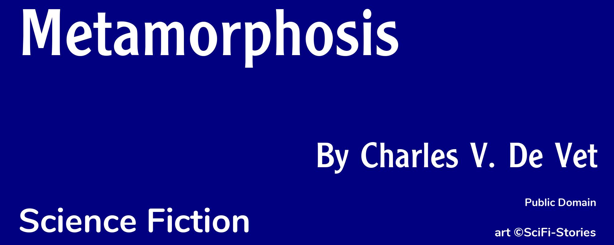 Metamorphosis - Cover