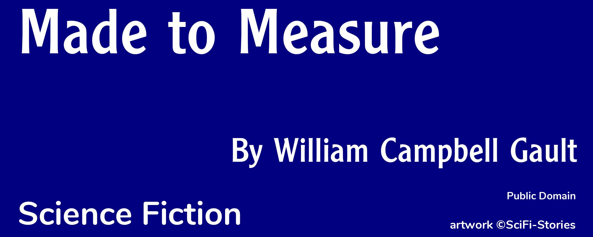 Made to Measure - Cover