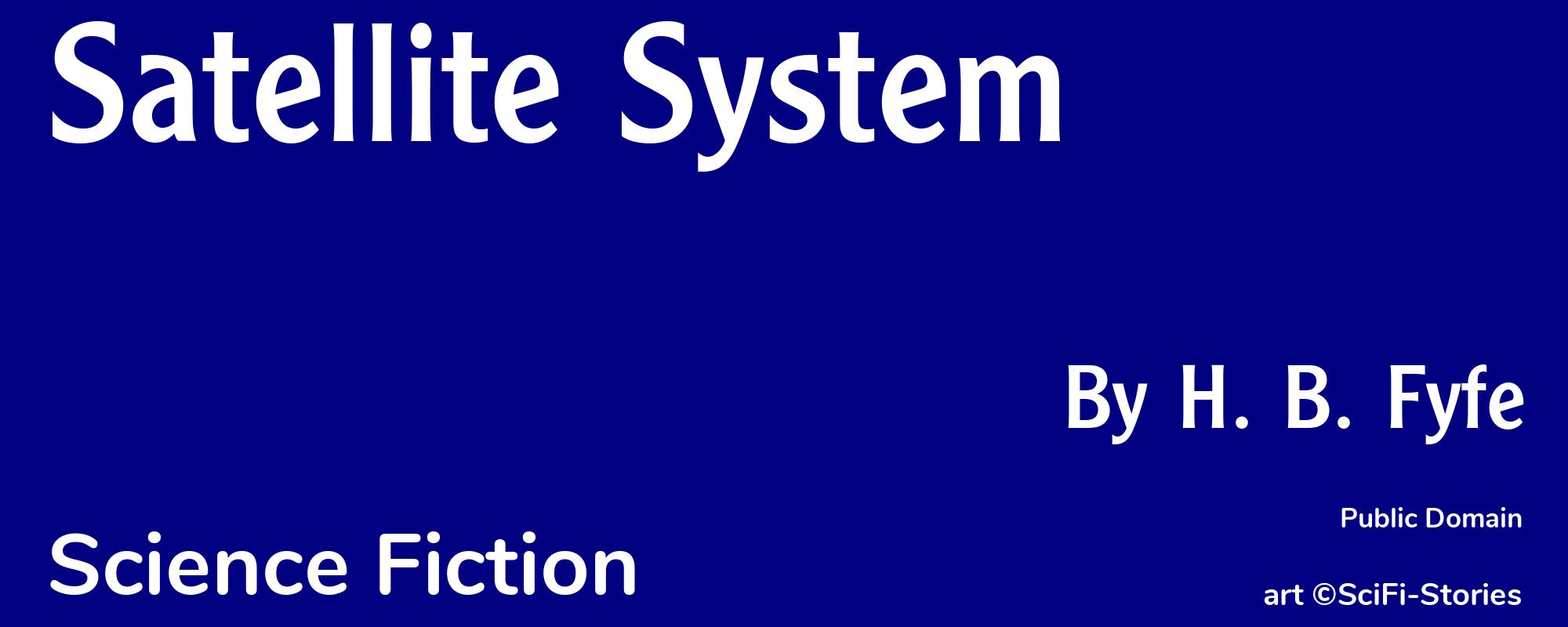 Satellite System - Cover