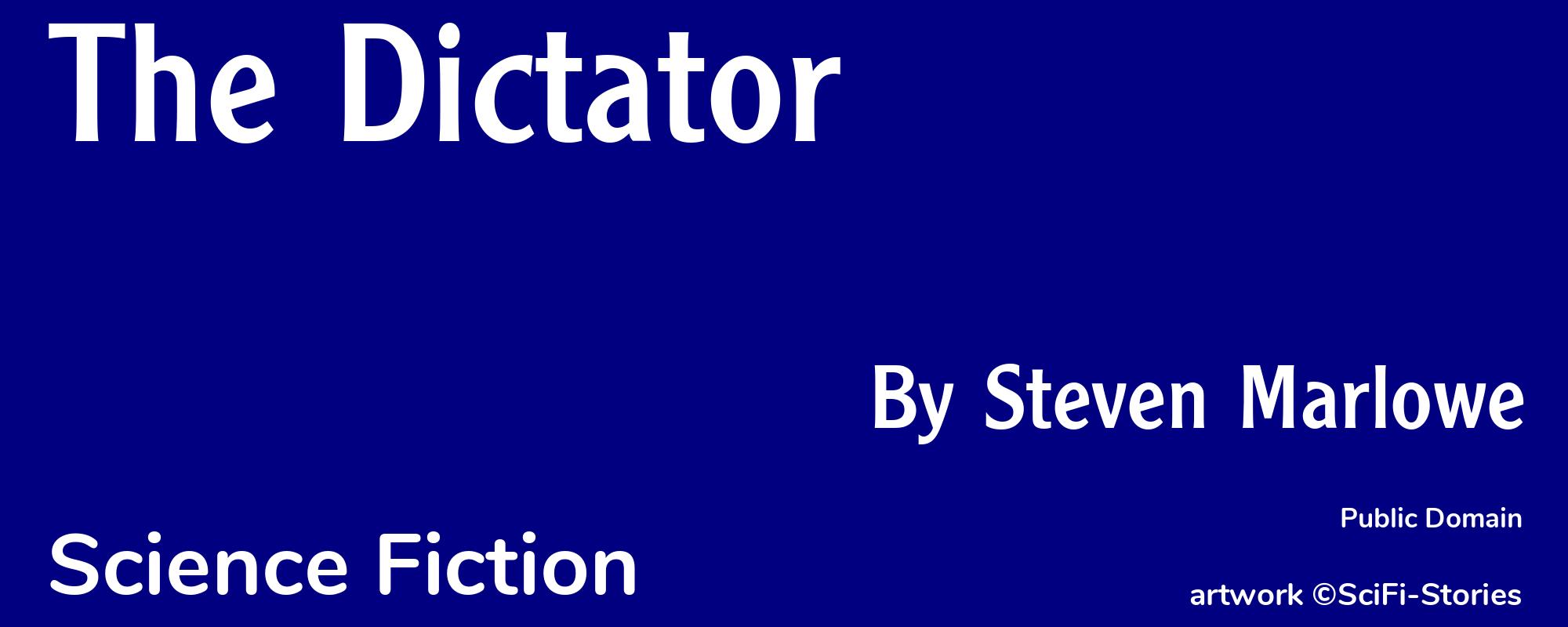 The Dictator - Cover
