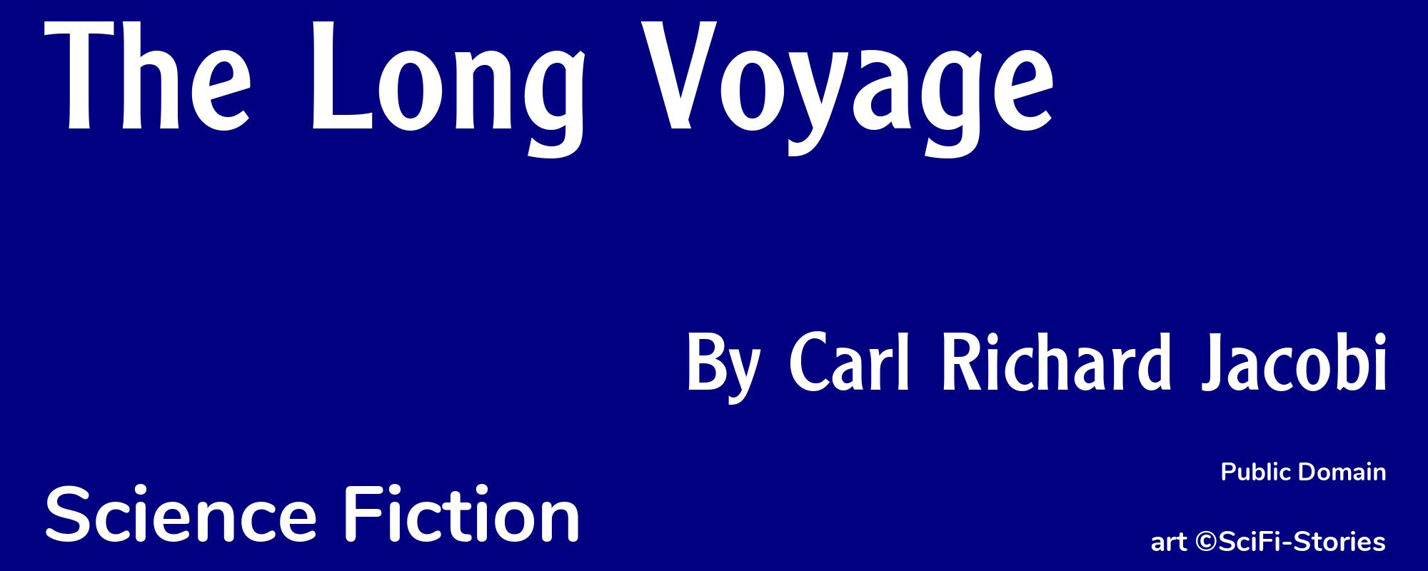 The Long Voyage - Cover